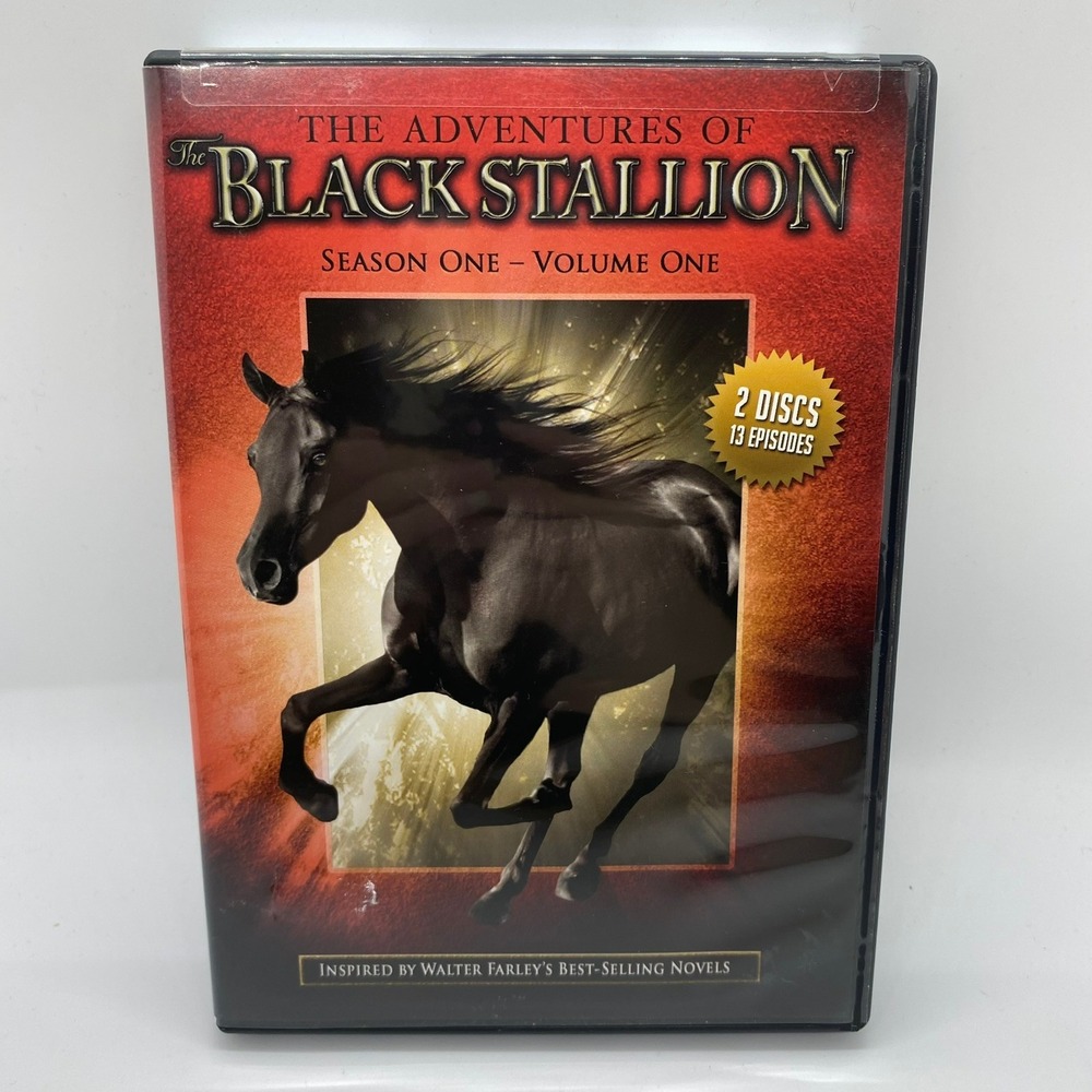 Echo Bridge The Black Stallion Season 1 Vol 1 DVD OS Black Good 2-Disc 13 Ep